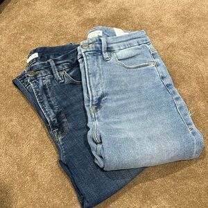 Good American size 4/27 skinny jean bundle DEAL!!